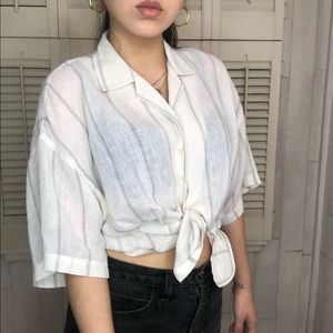 Vintage Linen Top